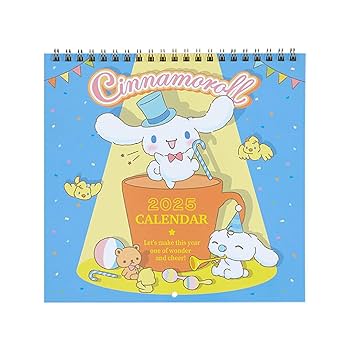 Amazon.co.jp: サンリオ(SANRIO) ウォールカレンダー M 2025年